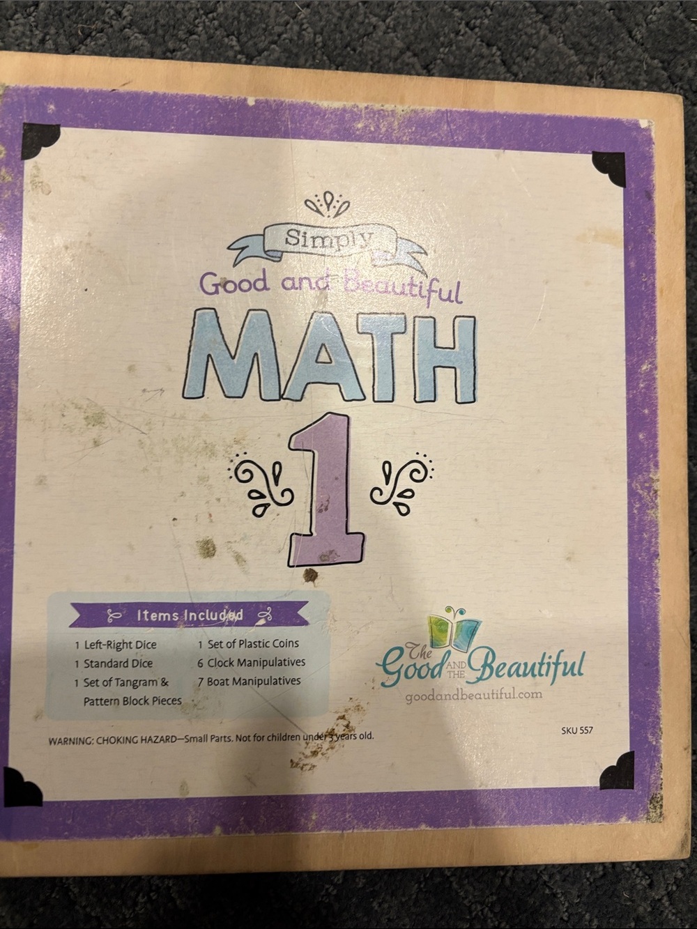 Simply Good and Beautiful Math 1 Learning Kit - Multicolor - Picture 4 of 4